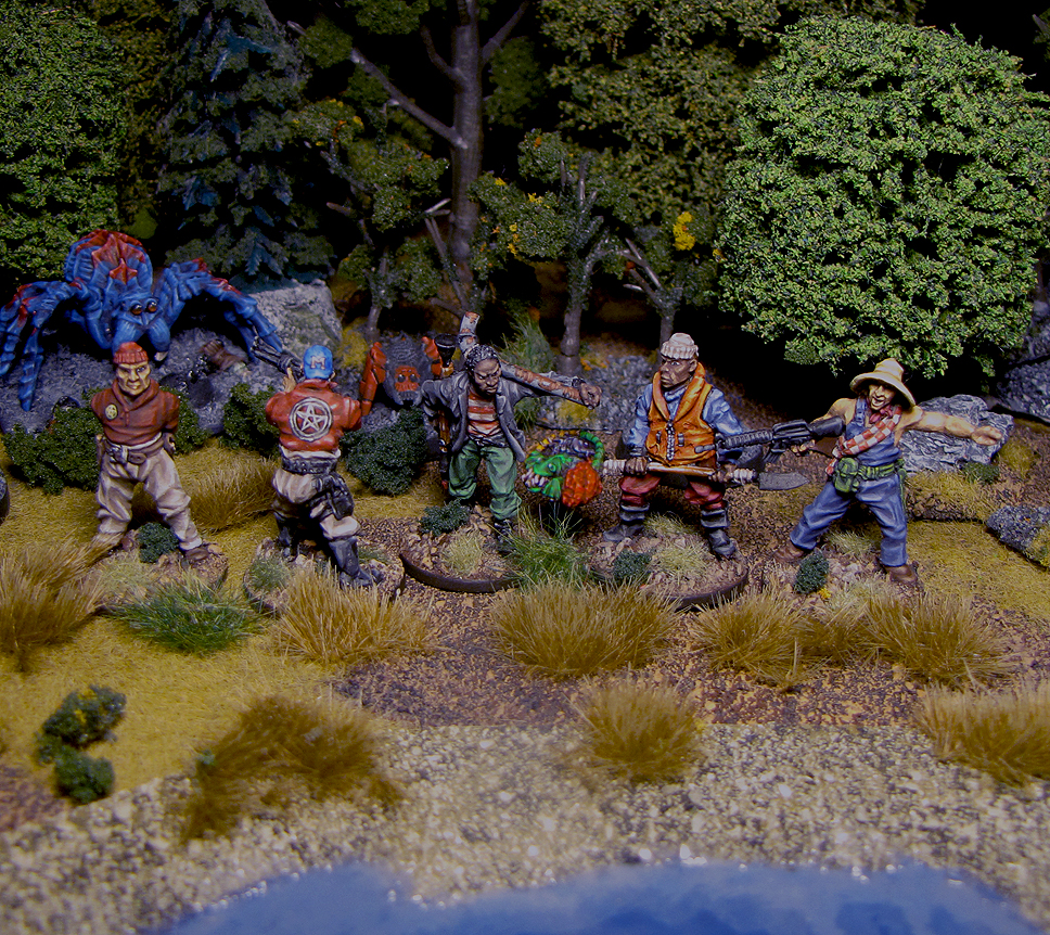Sailing the Contaminated Seas from Lead Adventure Miniatures painted by Neldoreth - An Hour of Wolves & Shattered Shields