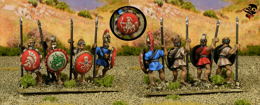 DPS painted15mm Ancient Macedonian & Punic WarsLater Hoplite Greek Heavy Hoplite 