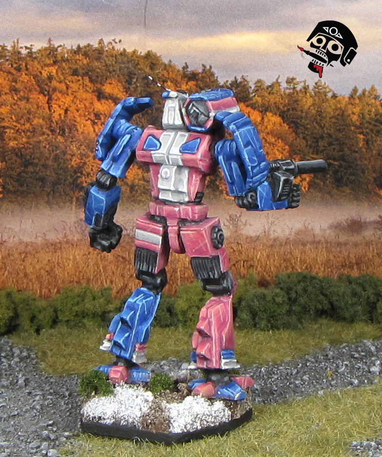 Battletech Griffin from Iron Wing Metals painted by Neldoreth - An Hour of Wolves & Shattered Shields Battletech Griffin from Iron Wing Metals painted by Neldoreth - An Hour of Wolves & Shattered Shields