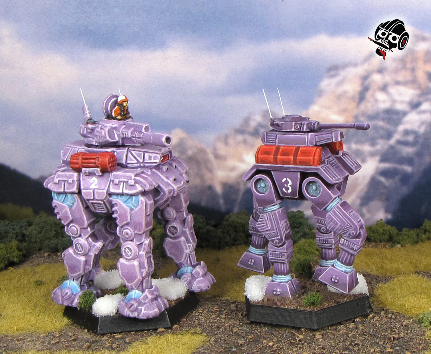 Battletech  from Catalyst Game Labs painted by Neldoreth - An Hour of Wolves & Shattered Shields