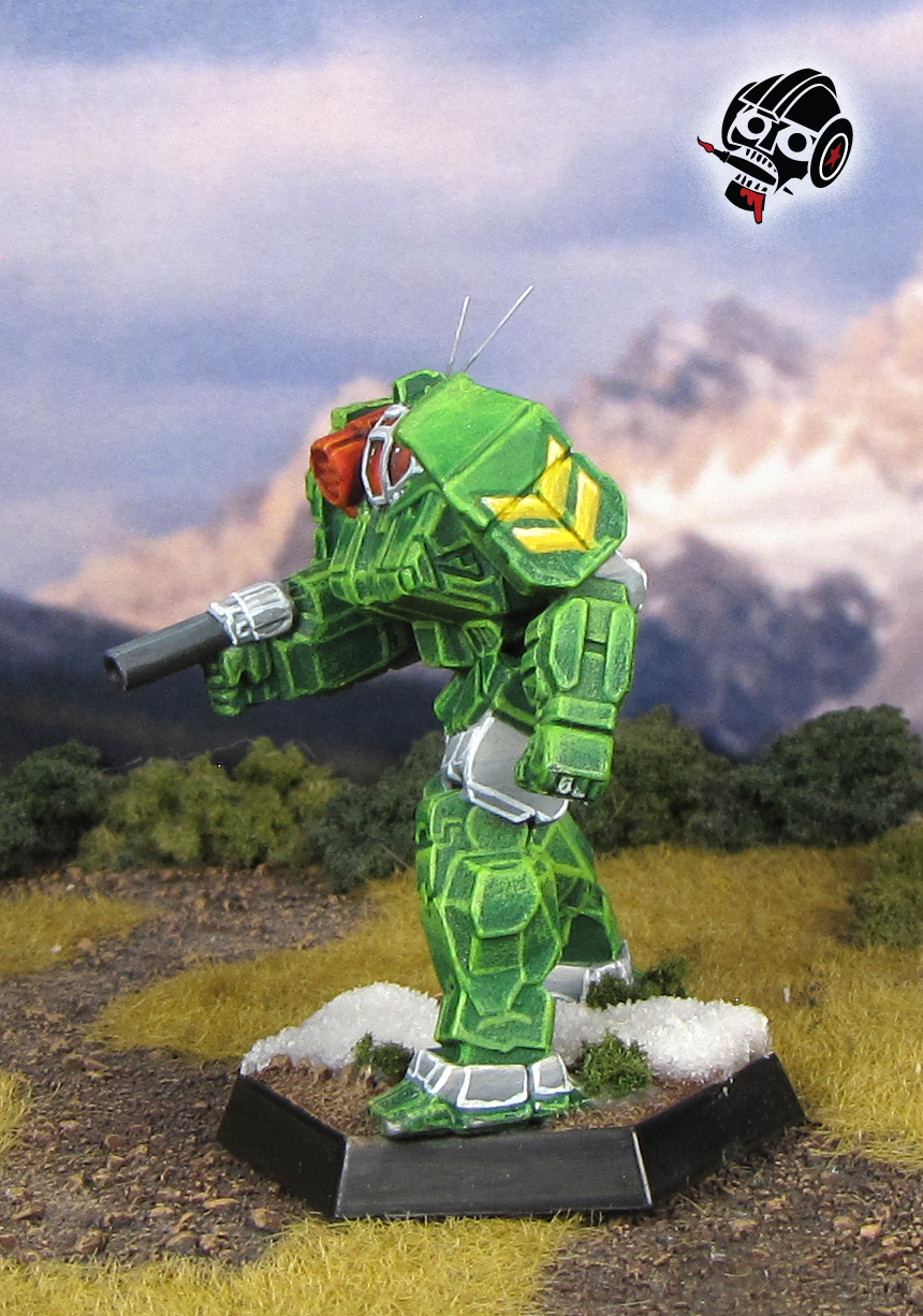 Battletech Reseen Griffin from Catalyst Game Labs painted by Neldoreth - An Hour of Wolves & Shattered Shields