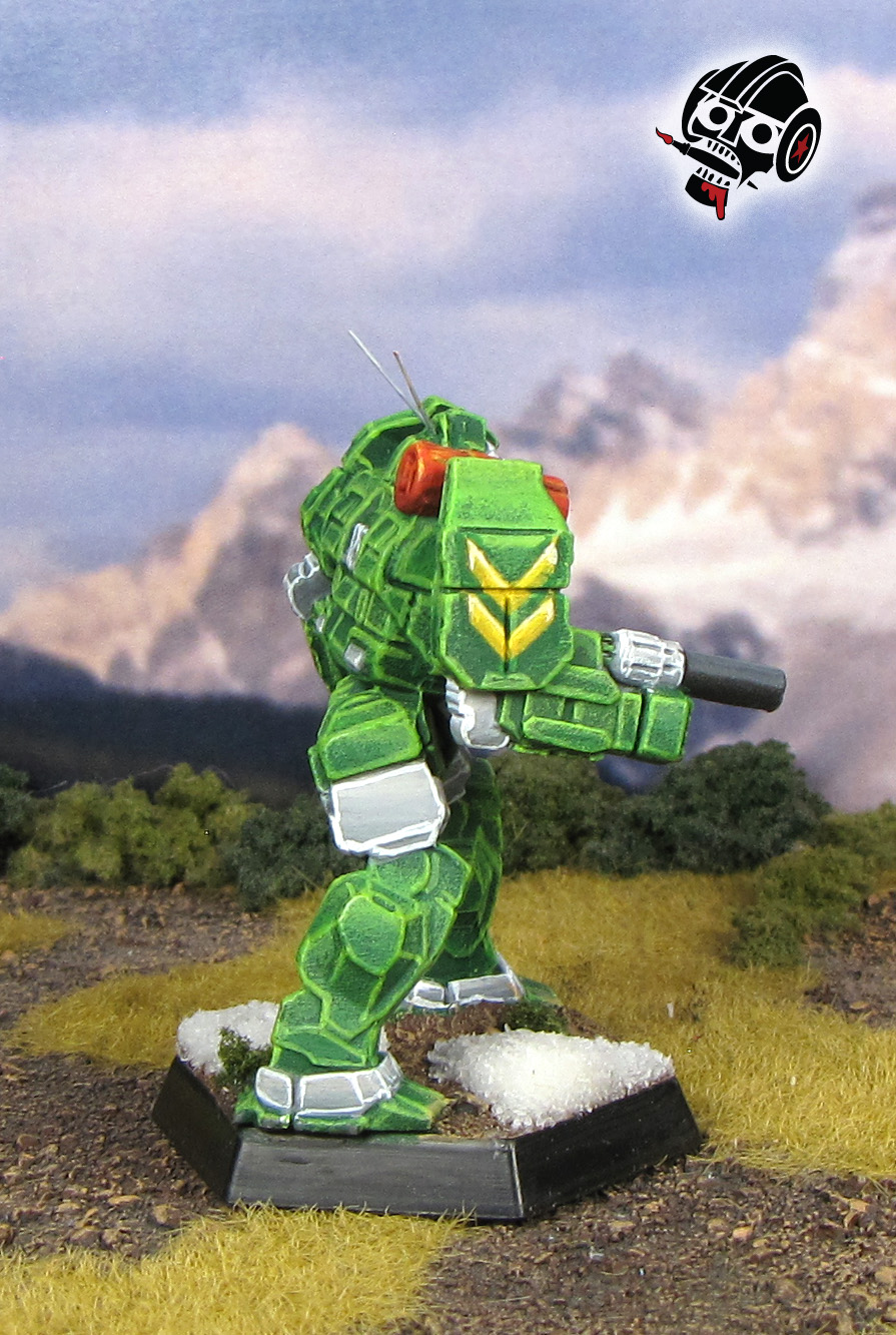 Battletech Reseen Griffin from Catalyst Game Labs painted by Neldoreth - An Hour of Wolves & Shattered Shields