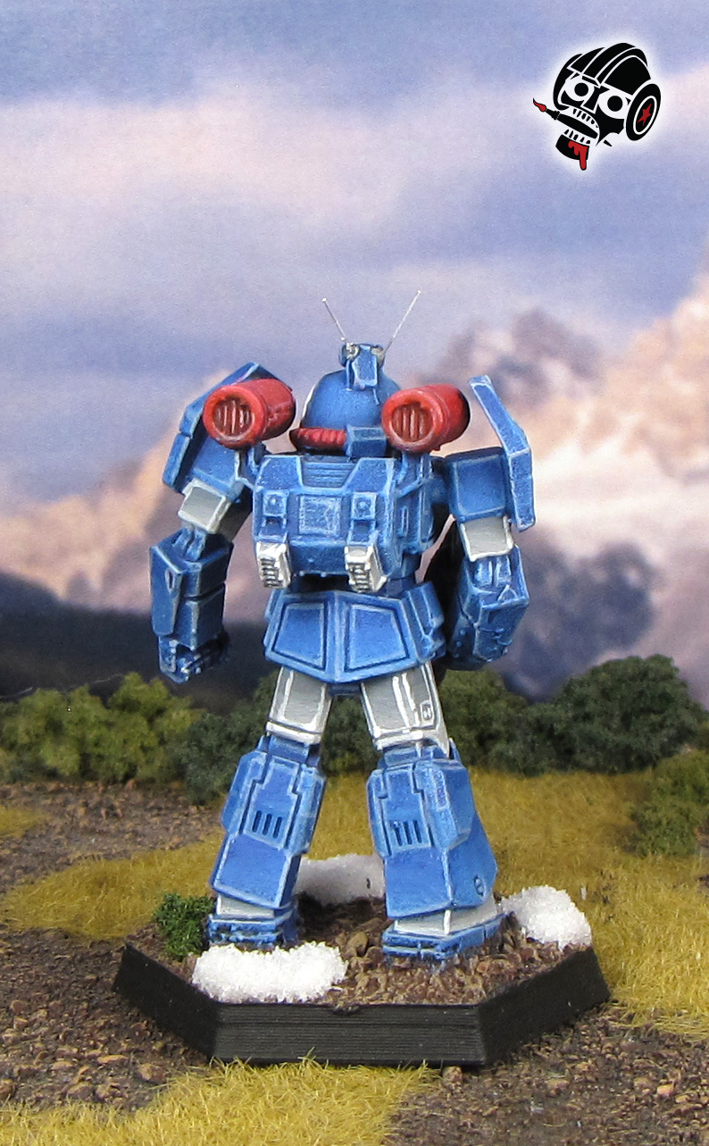 Battletech Unseen Griffin Kojima Roundfacer Dougram from Catalyst Game Labs painted by Neldoreth - An Hour of Wolves & Shattered Shields
