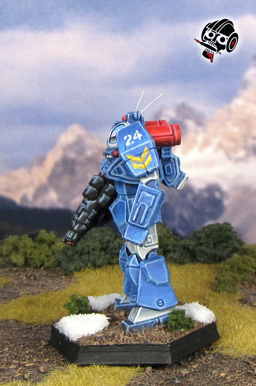 Battletech Unseen Griffin Kojima Roundfacer Dougram from Catalyst Game Labs painted by Neldoreth - An Hour of Wolves & Shattered Shields