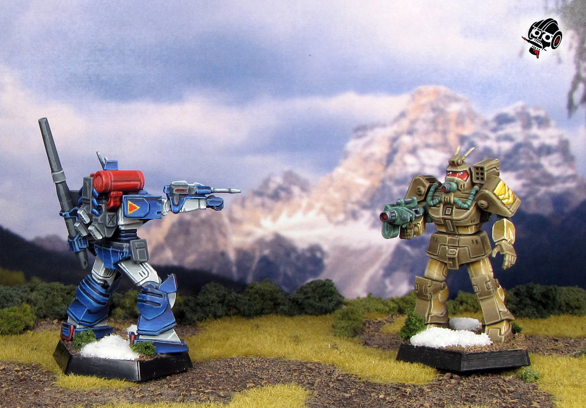 Battletech  from Catalyst Game Labs painted by Neldoreth - An Hour of Wolves & Shattered Shields