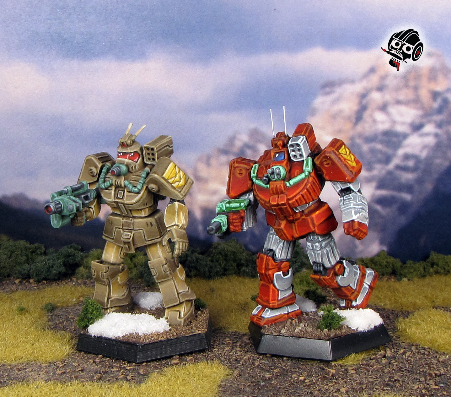 Battletech  from Catalyst Game Labs painted by Neldoreth - An Hour of Wolves & Shattered Shields