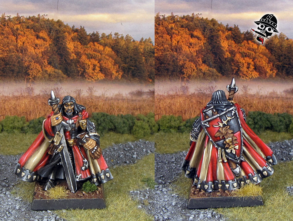 Bretonnian Lord with Great Weapon on Foot from Games Workshop painted by Neldoreth - An Hour of Wolves & Shattered Shields Bretonnian Lord with Great Weapon on Foot from Games Workshop painted by Neldoreth - An Hour of Wolves & Shattered Shields