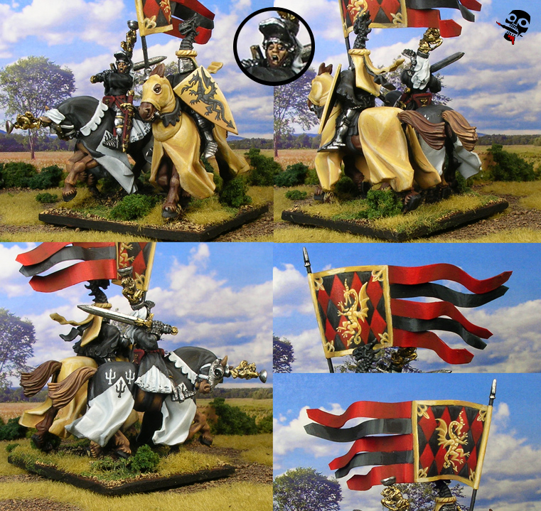 Bretonnian Army from Games Workshop painted by Neldoreth - An Hour of Wolves & Shattered Shields