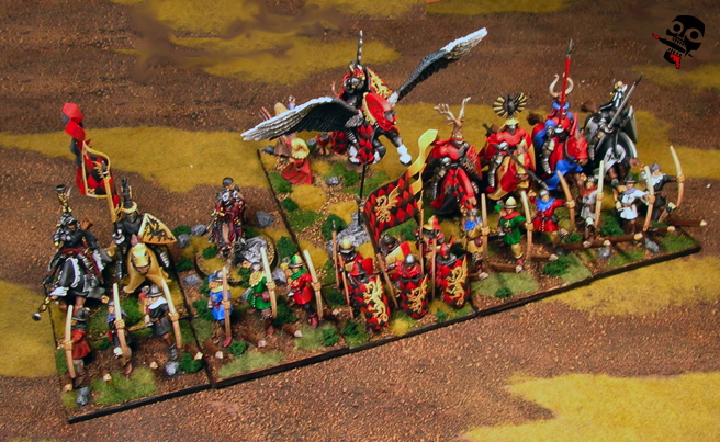 Bretonnian army from Games Workshop painted by Neldoreth - An Hour of Wolves & Shattered Shields