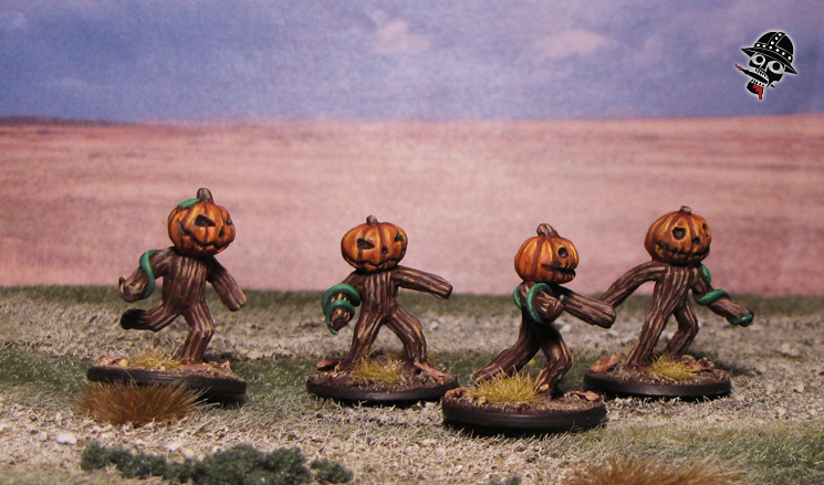 Pumpkin Twig Blights from Neldoreth's Miniatures painted by Neldoreth - An Hour of Wolves & Shattered Shields