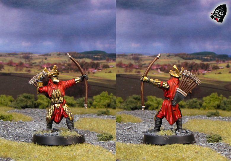 Easterling bow from Games Workshop painted by Neldoreth - An Hour of Wolves & Shattered Shields