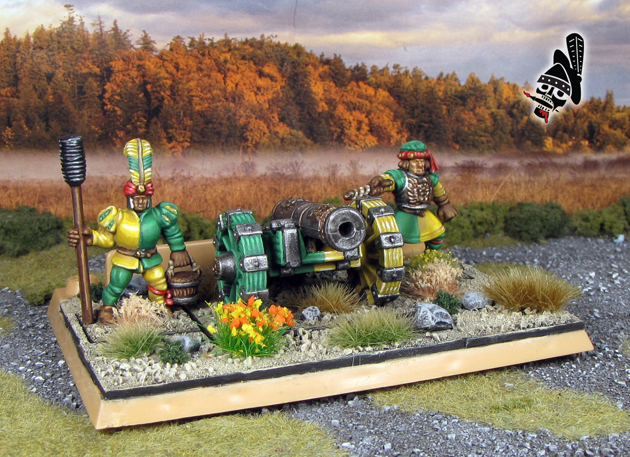 The EmpireCannon and crew for Battle Masters Warhammer ready for battle! from Games Workshop painted by Neldoreth - An Hour of Wolves & Shattered Shields The EmpireCannon and crew for Battle Masters Warhammer ready for battle! from Games Workshop painted by Neldoreth - An Hour of Wolves & Shattered Shields