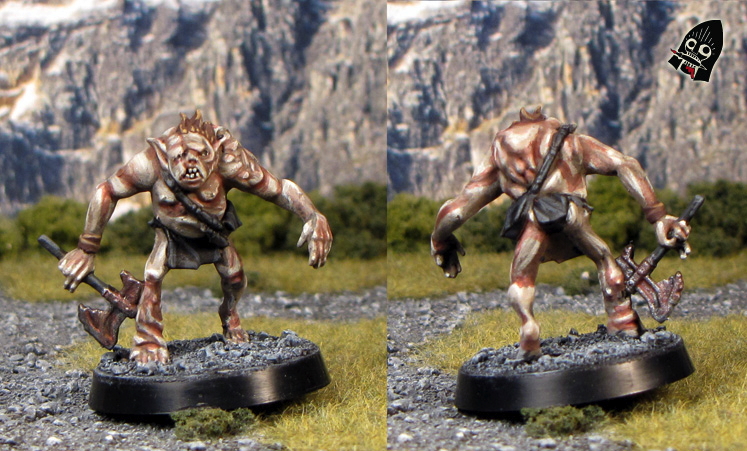 Goblins of the Misty Mountains from  painted by Neldoreth - An Hour of Wolves & Shattered Shields