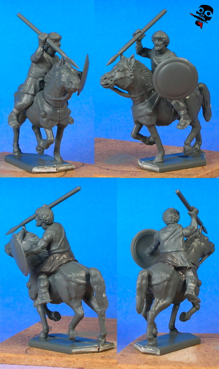Converted Numidian cavalry not yet from  painted by Neldoreth - An Hour of Wolves & Shattered Shields