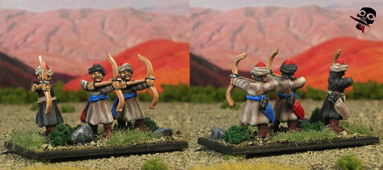 15mm Medieval Persians from Navwar Miniatures painted by Neldoreth - An Hour of Wolves & Shattered Shields