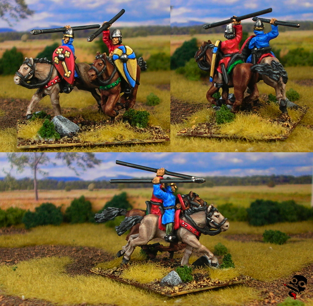 15mm Norman and West Frank from Khurasan Miniatures painted by Neldoreth - An Hour of Wolves & Shattered Shields