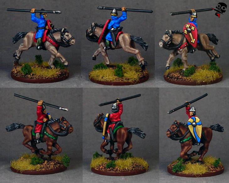 15mm Norman and West Frank from Khurasan Miniatures painted by Neldoreth - An Hour of Wolves & Shattered Shields