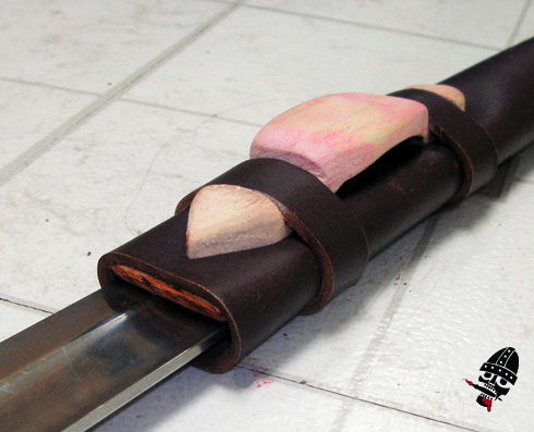 Microfiber vegan viking sword sheath or scabbard from  painted by Neldoreth - An Hour of Wolves & Shattered Shields