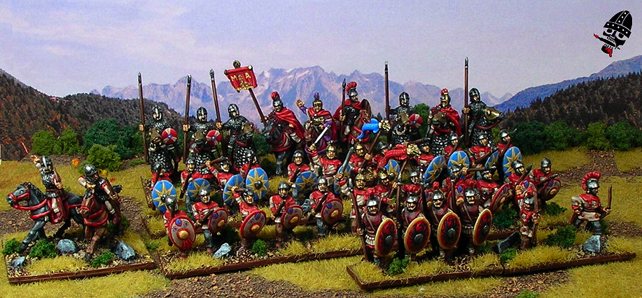 II/83a Patrician Roman Army by Alain Touller Figurines painted by Neldoreth