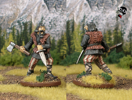 Bjarni, Sea Raider from Old Glory/West Wind painted by Neldoreth - An Hour of Wolves & Shattered Shields