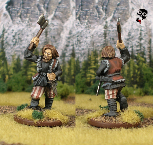 Sea Raider from Old Glory/West Wind painted by Neldoreth - An Hour of Wolves & Shattered Shields