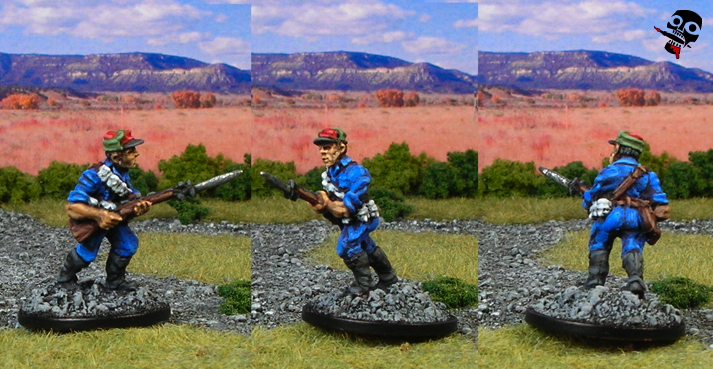 Spanish Civil War Anarchists from Banderra Miniatures in 20mm painted by Neldoreth - An Hour of Wolves & Shattered Shields