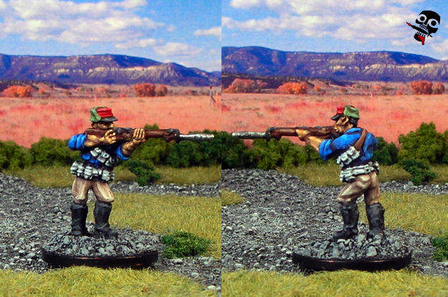 Spanish Civil War Anarchists from Banderra Miniatures in 20mm painted by Neldoreth - An Hour of Wolves & Shattered Shields