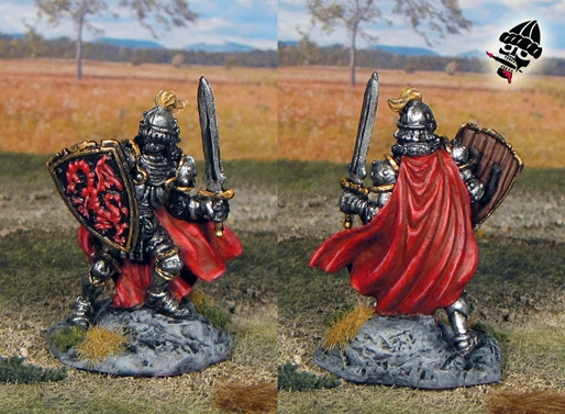 Shadows Over Camelot King Arthur from  painted by Neldoreth - An Hour of Wolves & Shattered Shields