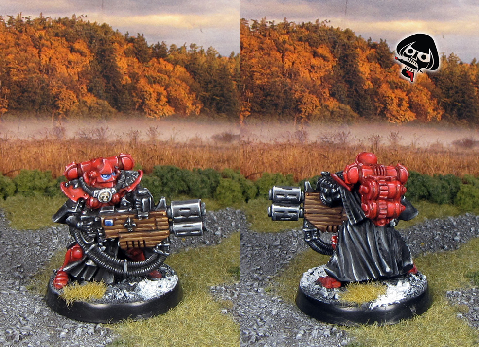 Sisters of Battle Adeptas Sororitas with Multimelta from Games Workshop painted by Neldoreth - An Hour of Wolves & Shattered Shields Sisters of Battle Adeptas Sororitas with Multimelta from Games Workshop painted by Neldoreth - An Hour of Wolves & Shattered Shields