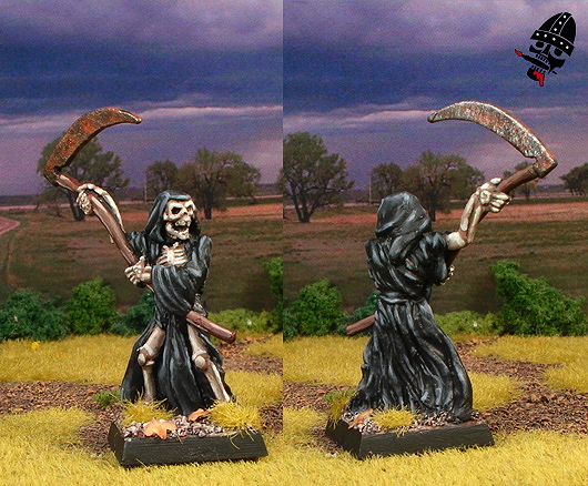 Wraith character from ? unknown - please contact me if you know ? painted by Neldoreth - An Hour of Wolves & Shattered Shields