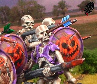 Eye-catcher skeleton from Reaper Miniatures
