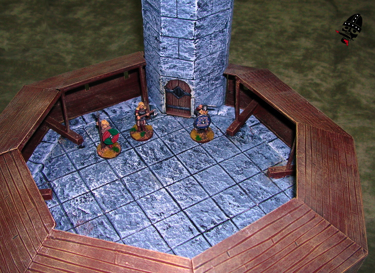 Medieval Tower - Scratch built by Neldoreth - An Hour of Wolves & Shattered Shields