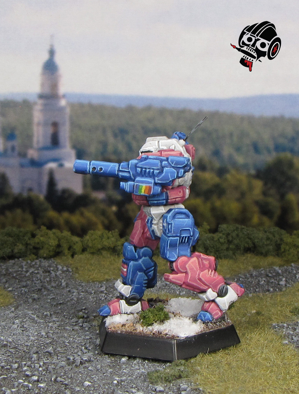 Battletech Blackjack from Catalyst Games Lab painted by Neldoreth - An Hour of Wolves & Shattered Shields