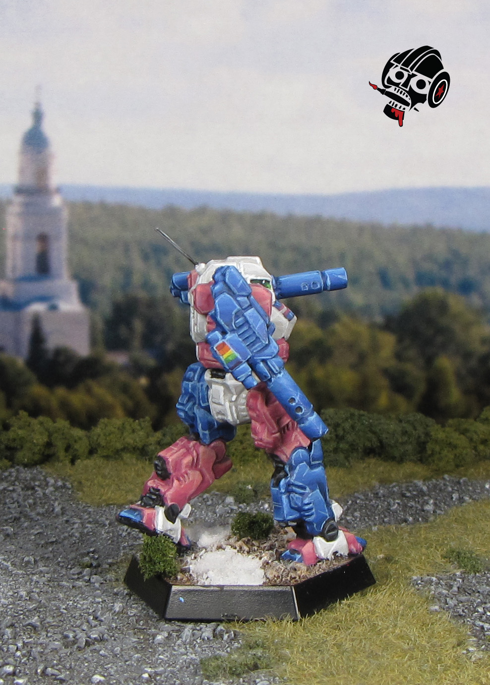 Battletech Blackjack from Catalyst Games Lab painted by Neldoreth - An Hour of Wolves & Shattered Shields