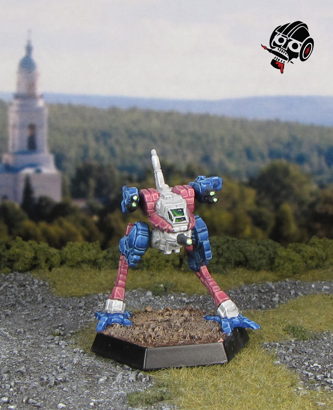 Battletech Locust. from Catalyst Games Lab painted by Neldoreth - An Hour of Wolves & Shattered Shields