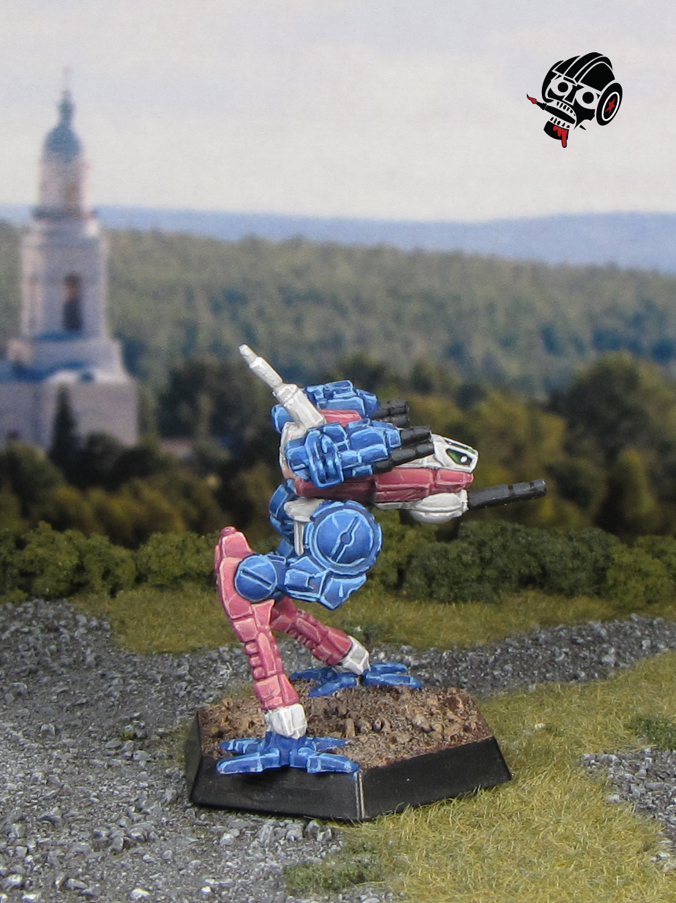 Battletech Locust. from Catalyst Games Lab painted by Neldoreth - An Hour of Wolves & Shattered Shields