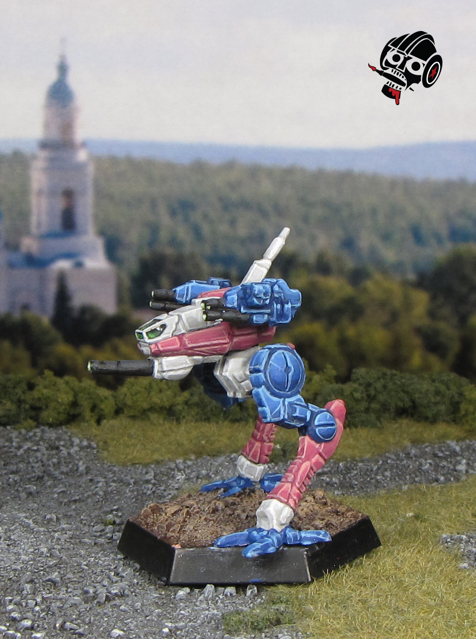 Battletech Locust. from Catalyst Games Lab painted by Neldoreth - An Hour of Wolves & Shattered Shields