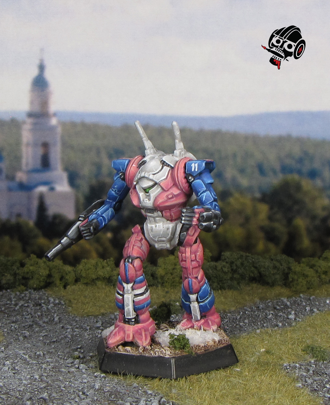 Battletech Wraith. from Catalyst Games Lab painted by Neldoreth - An Hour of Wolves & Shattered Shields