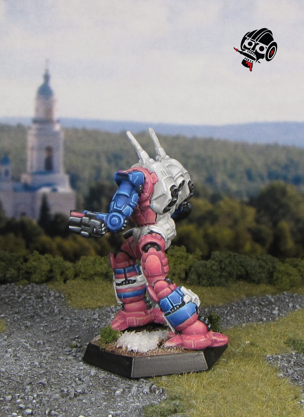 Battletech Wraith. from Catalyst Games Lab painted by Neldoreth - An Hour of Wolves & Shattered Shields