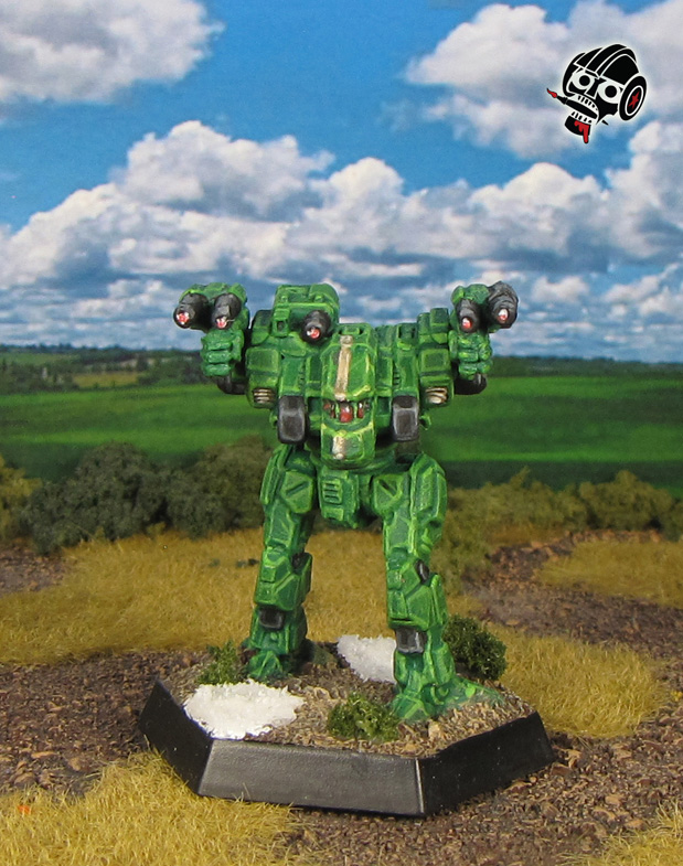 Battletech Alpha Strike Clan Fire Moth Firemoth Battle Mech from Catalyst Games Lab painted by Neldoreth - An Hour of Wolves & Shattered Shields Battletech Alpha Strike Clan Fire Moth Firemoth Battle Mech from Catalyst Games Lab painted by Neldoreth - An Hour of Wolves & Shattered Shields