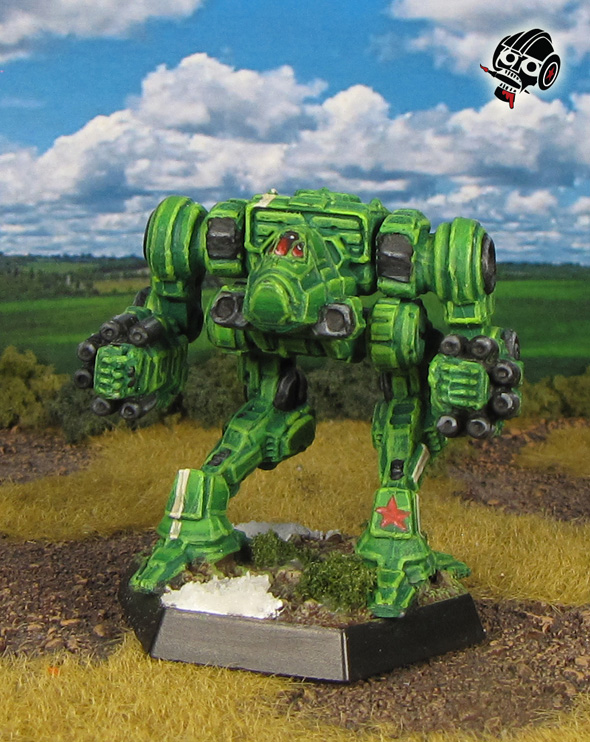 Battletech Alpha Strike Nova Clan Battle Mech from Catalyst Games Lab painted by Neldoreth - An Hour of Wolves & Shattered Shields Battletech Alpha Strike Nova Clan Battle Mech from Catalyst Games Lab painted by Neldoreth - An Hour of Wolves & Shattered Shields