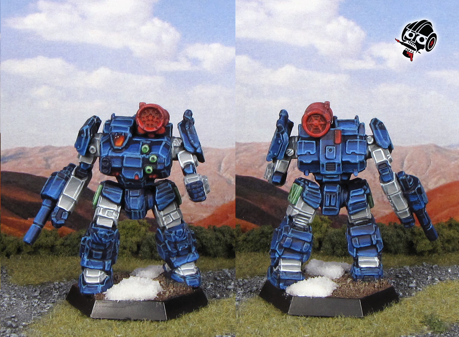 Battletech Thunderbolt Dougram Iron Foot Ironfoot from Catalyst Game Labs painted by Neldoreth - An Hour of Wolves & Shattered Shields Battletech Thunderbolt Dougram Iron Foot Ironfoot from Catalyst Game Labs painted by Neldoreth - An Hour of Wolves & Shattered Shields