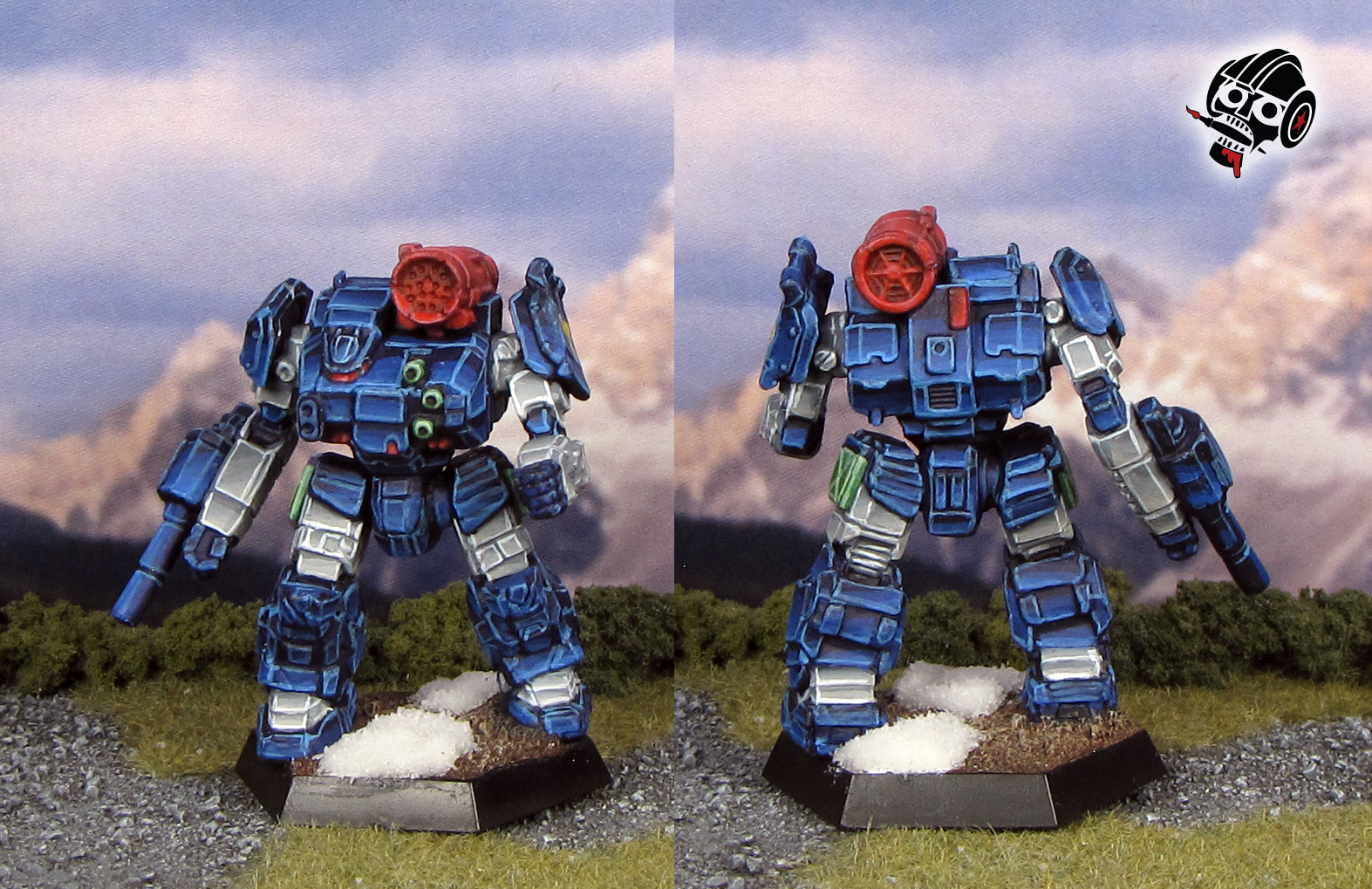 Battletech Thunderbolt Dougram Iron Foot Ironfoot from Catalyst Game Labs painted by Neldoreth - An Hour of Wolves & Shattered Shields Battletech Thunderbolt Dougram Iron Foot Ironfoot from Catalyst Game Labs painted by Neldoreth - An Hour of Wolves & Shattered Shields