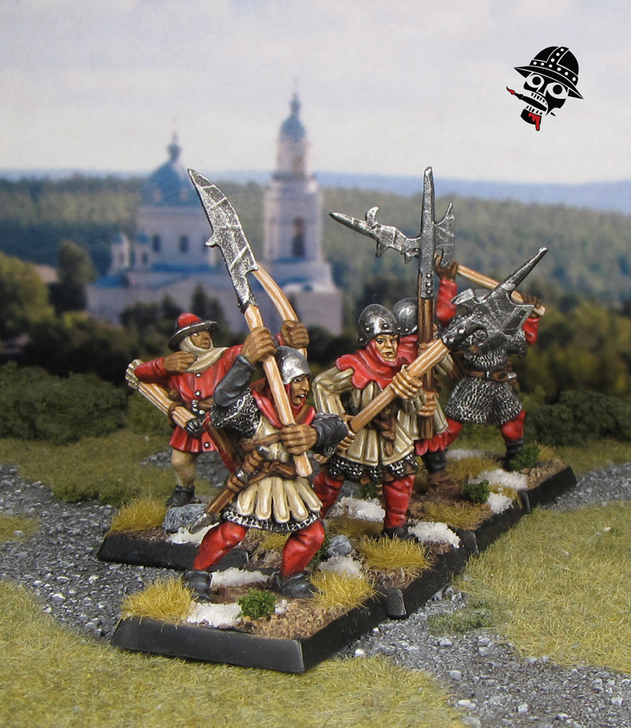 Bretonnian  from Games Workshop and Halrequin Miniatures EOE Orbis Black Tree Designs painted by Neldoreth - An Hour of Wolves & Shattered Shields