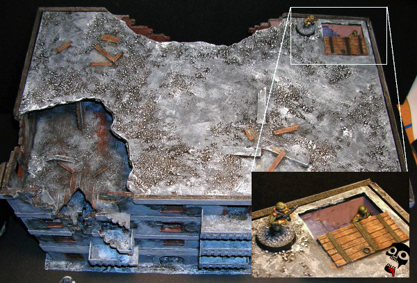 Modern Ruined Buildings from Neldoreth painted by Neldoreth - An Hour of Wolves & Shattered Shields Modern Ruined Buildings from Neldoreth painted by Neldoreth - An Hour of Wolves & Shattered Shields