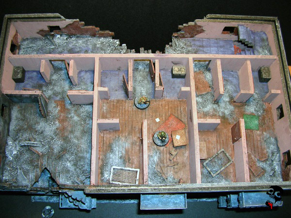 Modern Ruined Buildings from Neldoreth painted by Neldoreth - An Hour of Wolves & Shattered Shields Modern Ruined Buildings from Neldoreth painted by Neldoreth - An Hour of Wolves & Shattered Shields